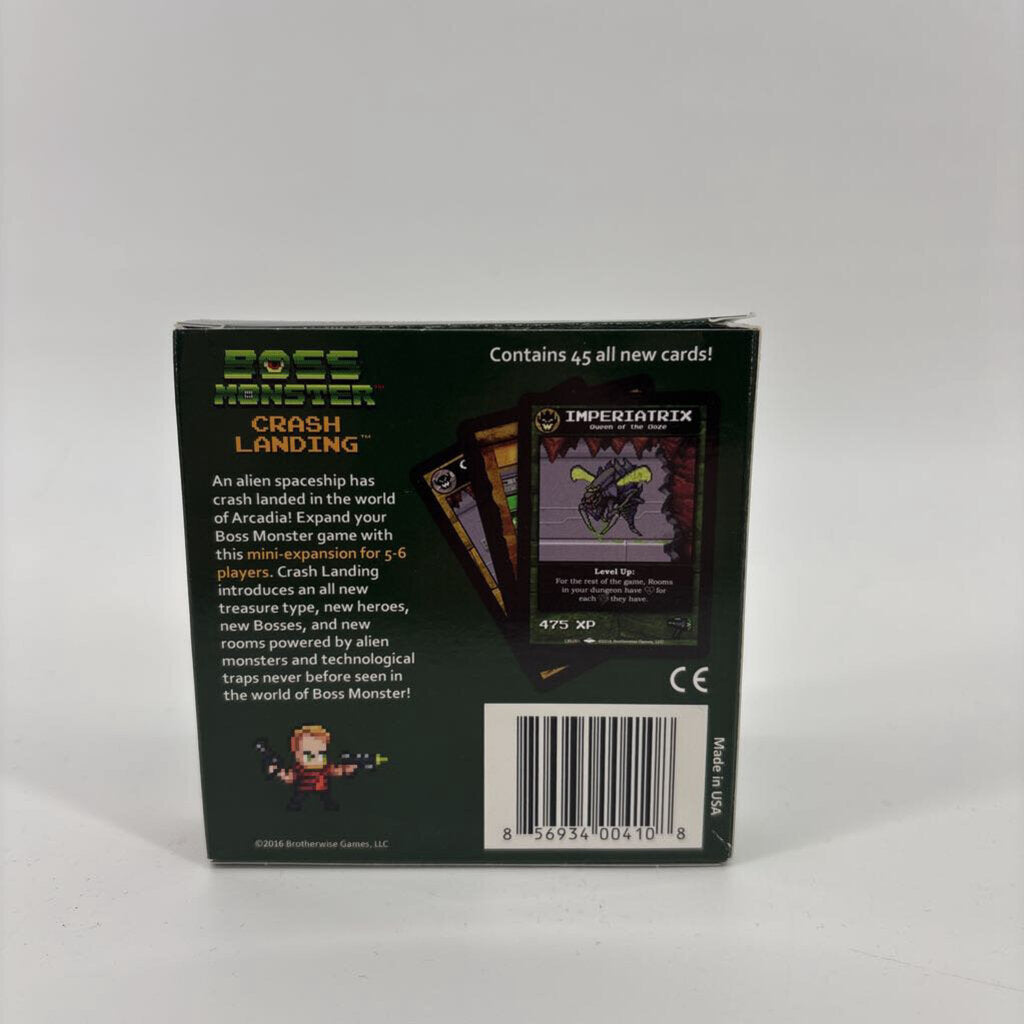 Boss Monster:Crash Landing Expansion Pack(All Cards)