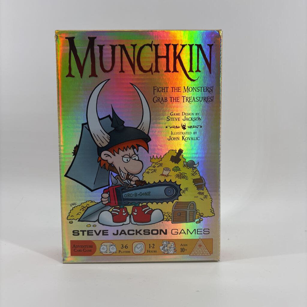 Munchkin Card Game (All Pieces)