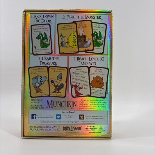 Munchkin Card Game (All Pieces)