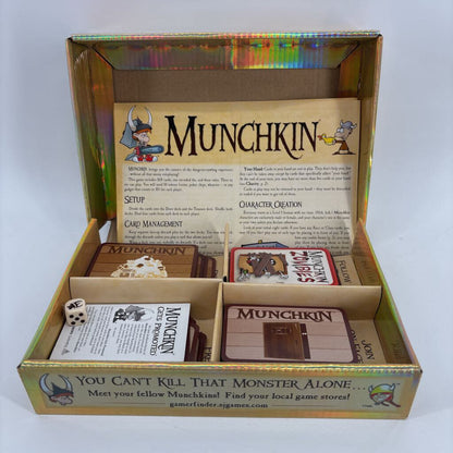 Munchkin Card Game (All Pieces)