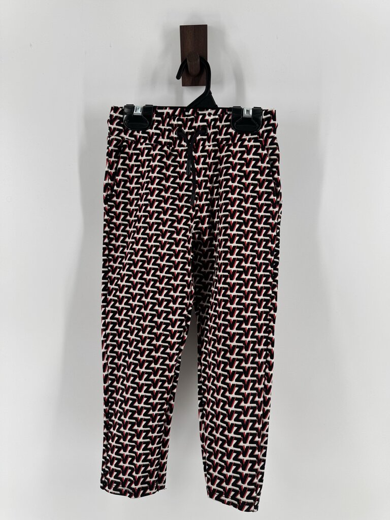 'ZV' Print Zip Hoodie with Pants