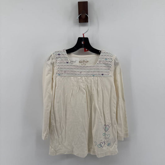 Long sleeve shirt with hearts