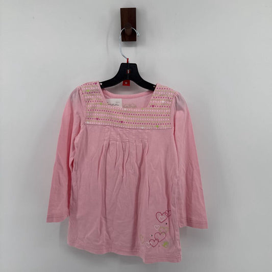 Long sleeve shirt with hearts