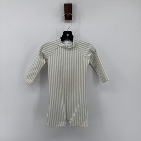 striped long sleeve onesie