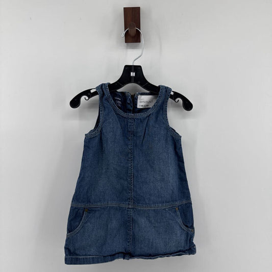 Denim sleeveless dress
