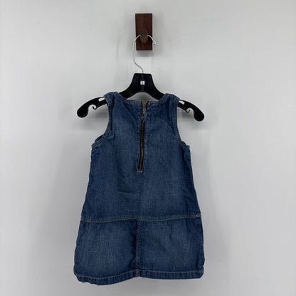 Denim sleeveless dress