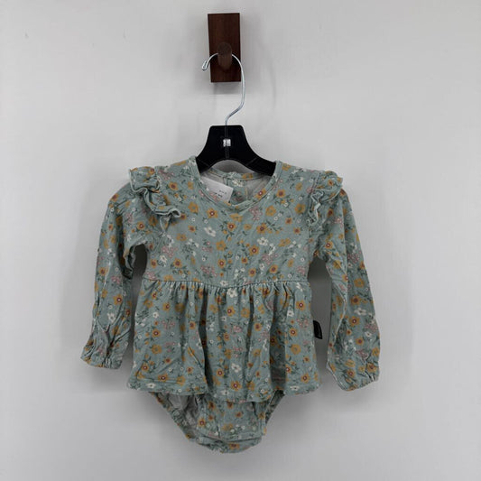Long sleeve floral dress