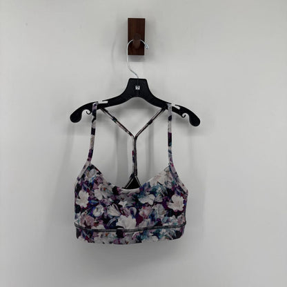 Floral sport bra