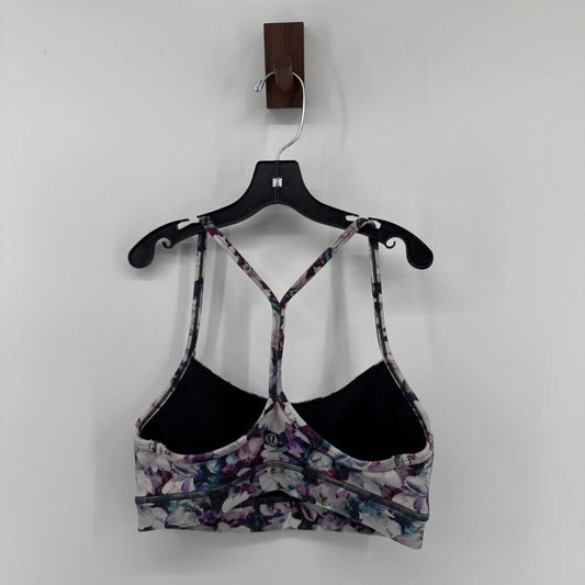 Floral sport bra