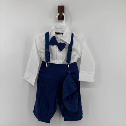 Outfits, Long sleeve shirt and pants with suspenders