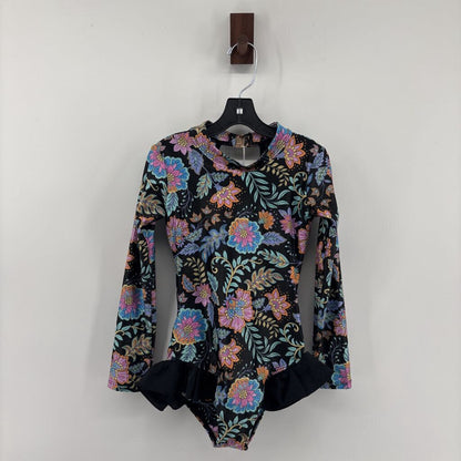 *Tags On* Open Back, Long Sleeve, Flowers.
