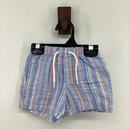 Linen blend shorts