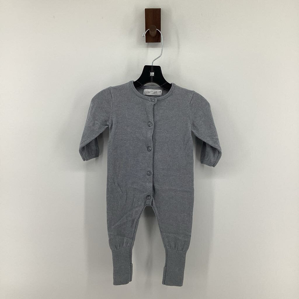 Knit button down romper