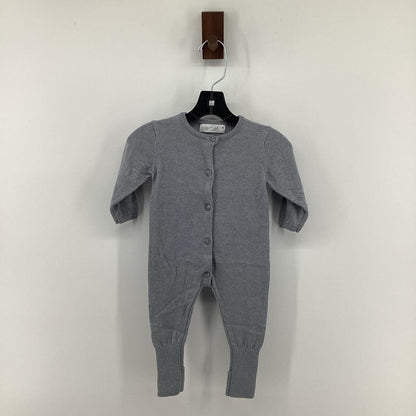 Knit button down romper