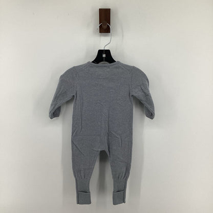 Knit button down romper