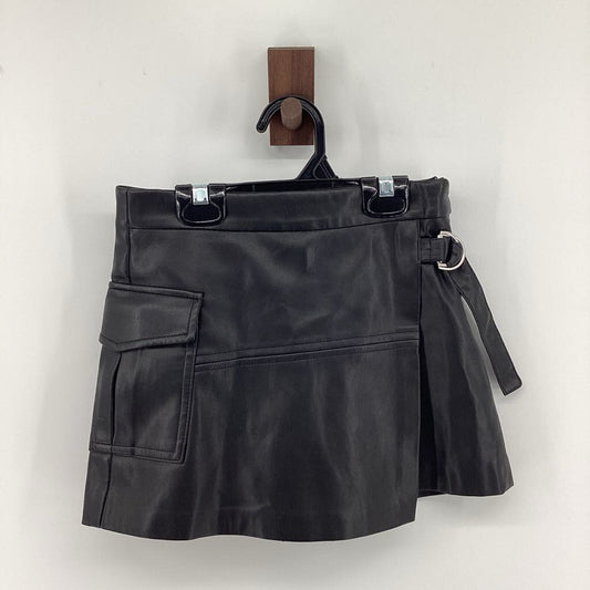 Pleather skort