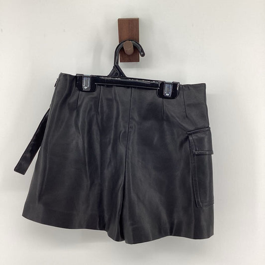 Pleather skort