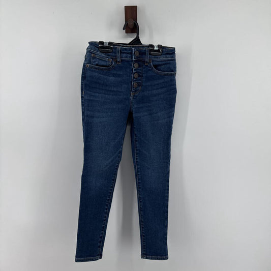 High rise ankle jegging