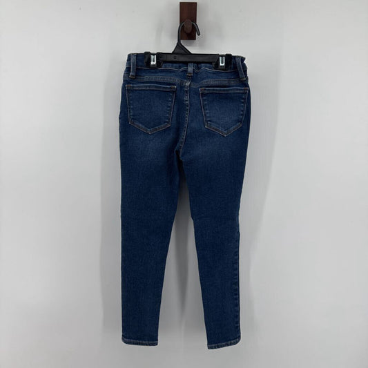 High rise ankle jegging