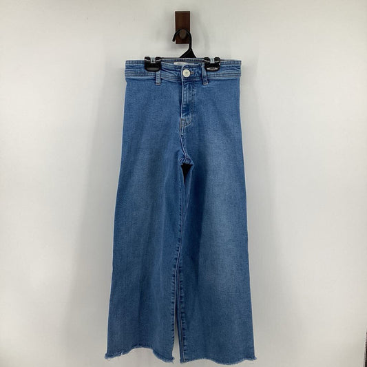 Wide leg denim