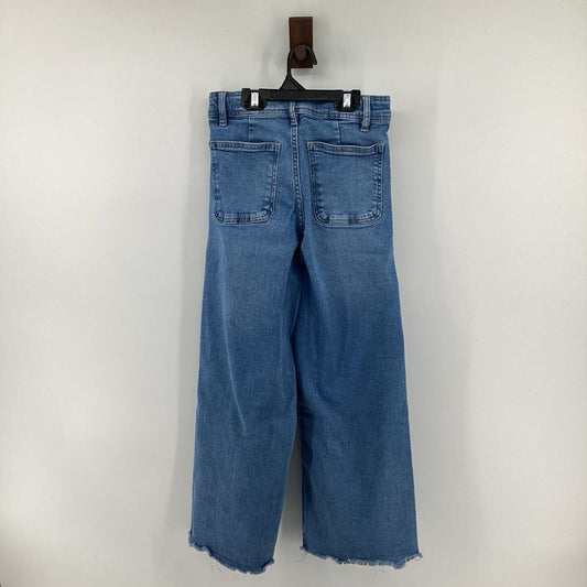 Wide leg denim