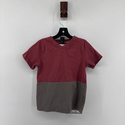 red top, brown bottom
