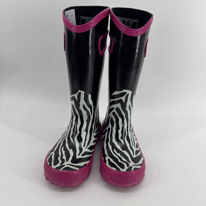 Zebra Print Wellies