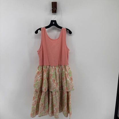 Floral skirt, sleveless top