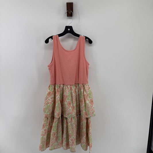 Floral skirt, sleveless top