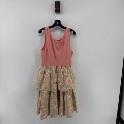 Floral skirt, sleveless top