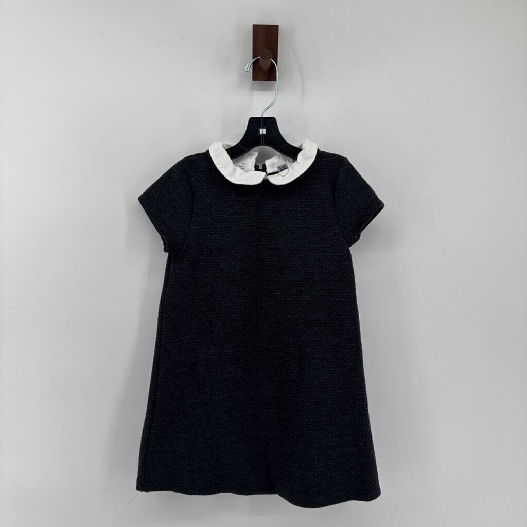 embroidery heart in Peter Pan collar