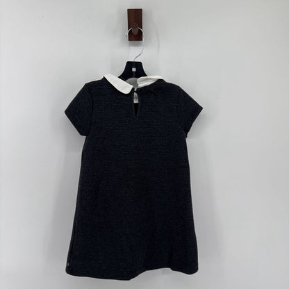 embroidery heart in Peter Pan collar