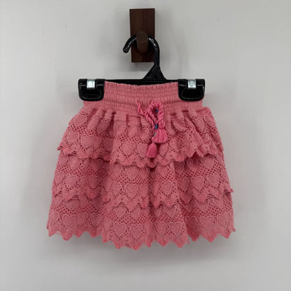 Eyelet skort