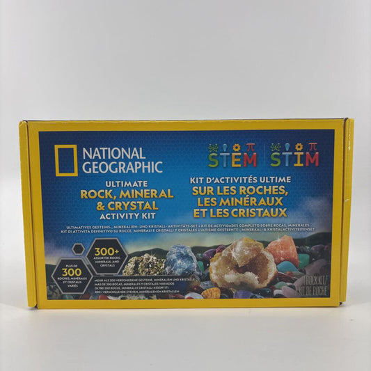 National Geographic Ultimate Rock, Mineral&Crystal Kit