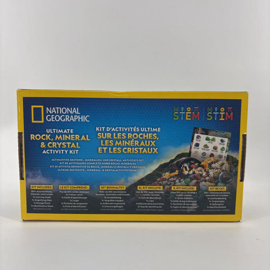 National Geographic Ultimate Rock, Mineral&Crystal Kit