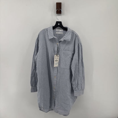 button down shirt dress