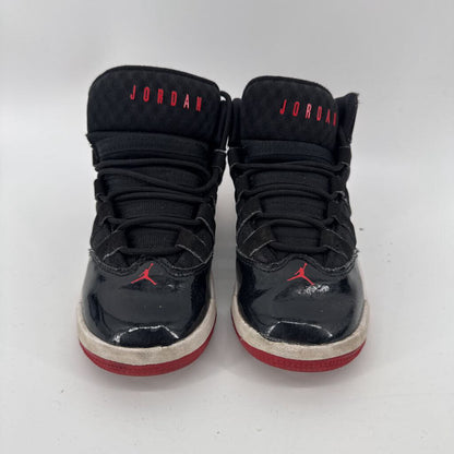 red logo, high top