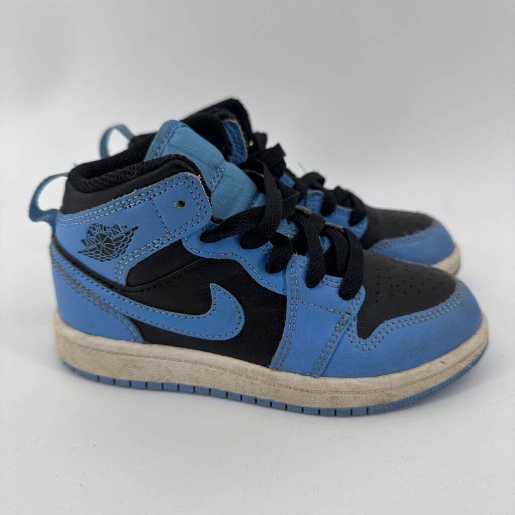 black logo, high top
