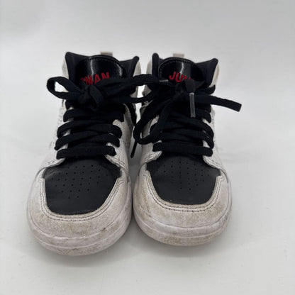 red logo, high top