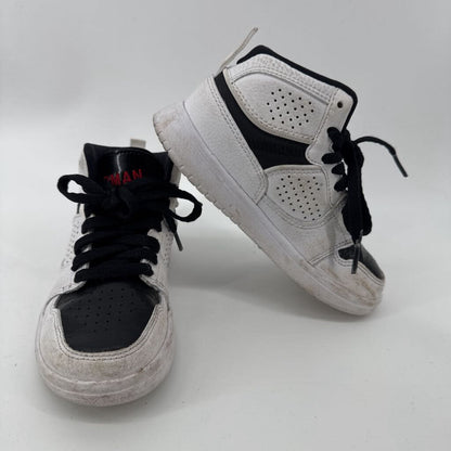 red logo, high top