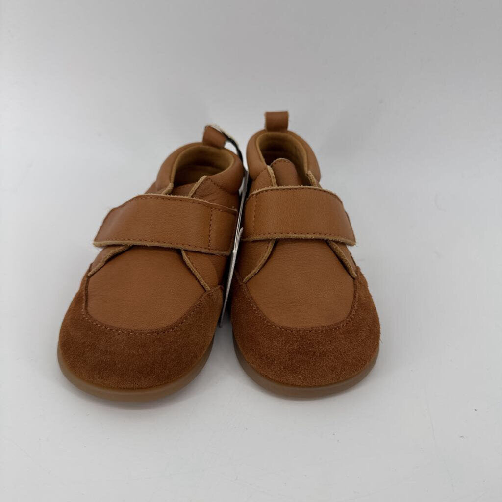 Tags on, velcro strap