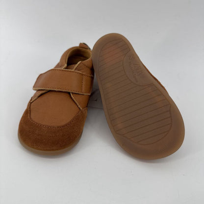 Tags on, velcro strap