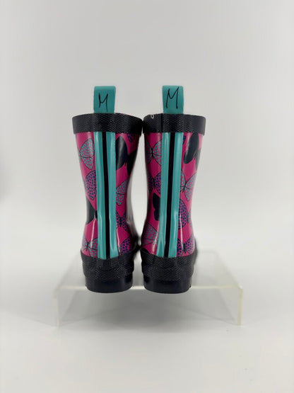 *LR* butterflies, rain boots