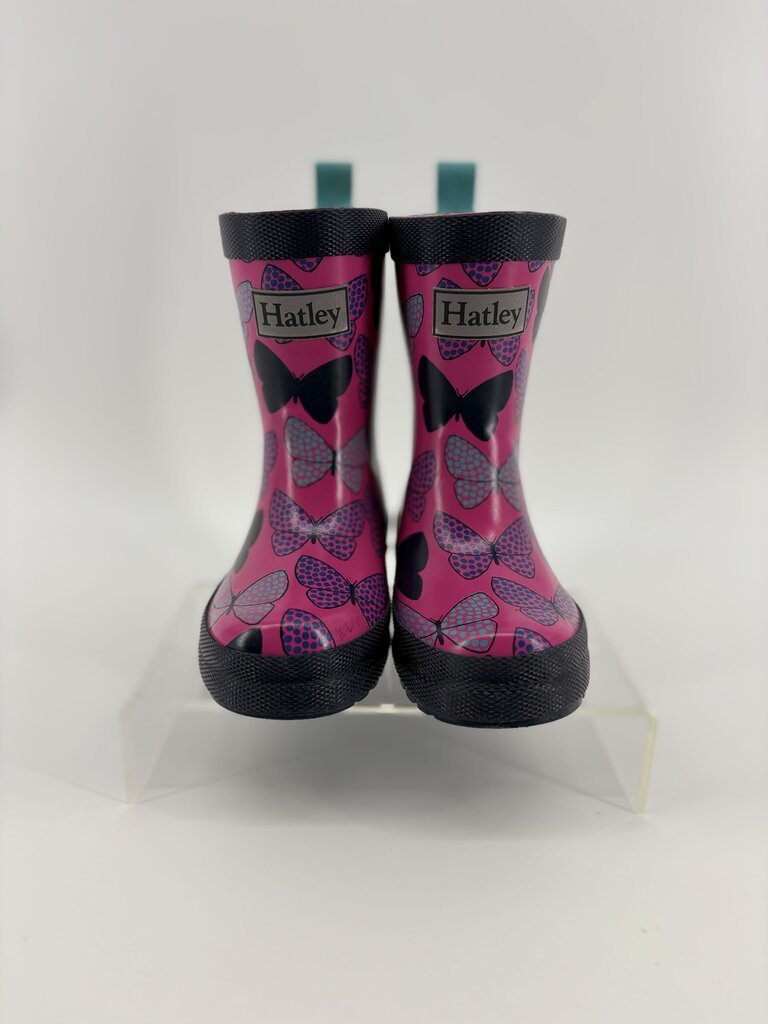 *LR* butterflies, rain boots