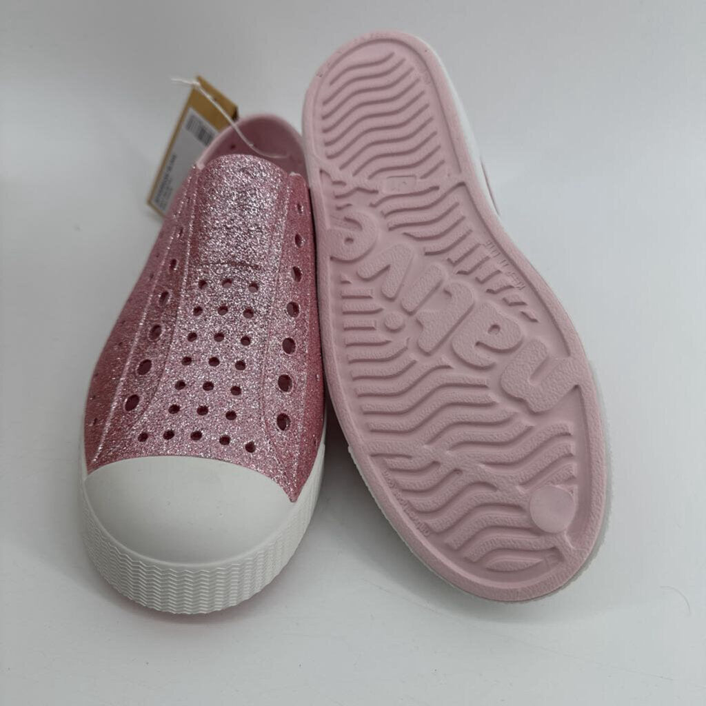 BNIB pink sparkle shoes