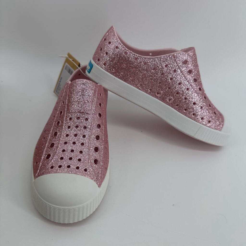 BNIB pink sparkle shoes