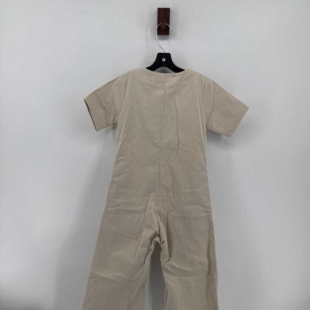 Tags on, wide leg romper