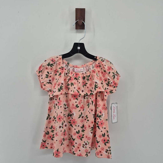NWT floral t-shirt with biker shorts