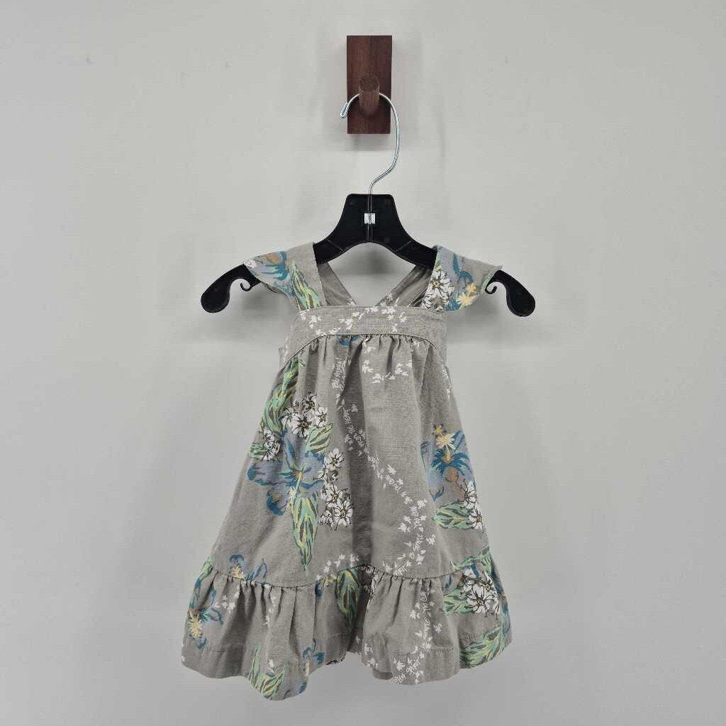 floral ruffle dress
