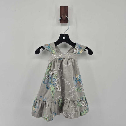 floral ruffle dress